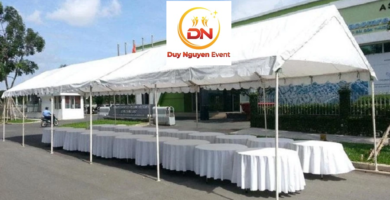 Dịch Vụ Cho thuê nhà bạt không gian tại Bình Thạnh TP.HCM