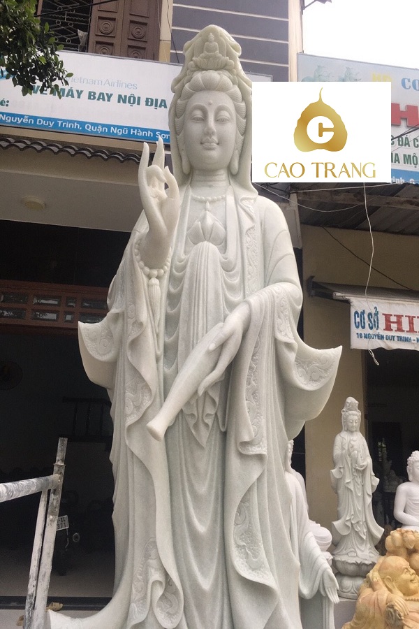 Tượng Quan Âm Bằng Đá Hòa Vang Đà Nẵng