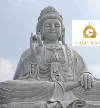 Bán Tượng Quan Âm Ngồi Bằng Đá