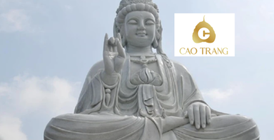 Bán Tượng Quan Âm Ngồi Bằng Đá