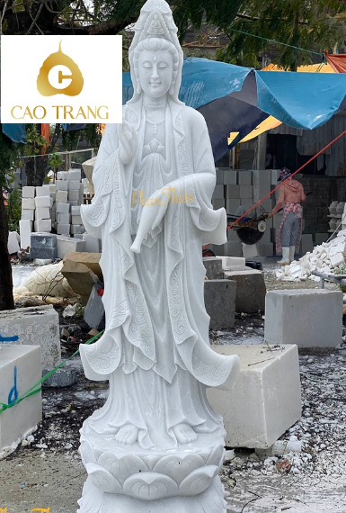 Bán Tượng Quan Âm Bằng Đá