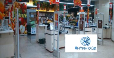 Cổng từ an ninh chống trộm tại siêu thị Bình Thủy Cần Thơ