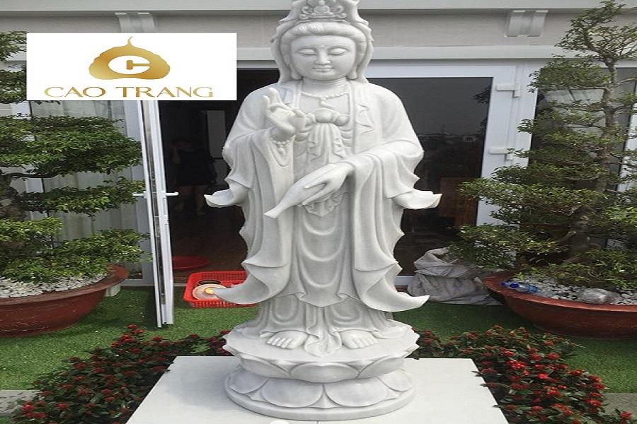 Bán Tượng Quan Âm Bằng Đá Hòa Vang Đà Nẵng