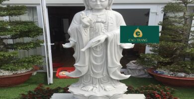 Bán Tượng Phật Quan Âm Bằng Đá Liên Chiểu Đà Nẵng
