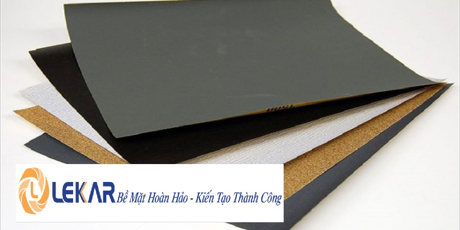 Giấy Nhám Xử Lý Bề Mặt Kim Loại Cơ Khí Chính Xác