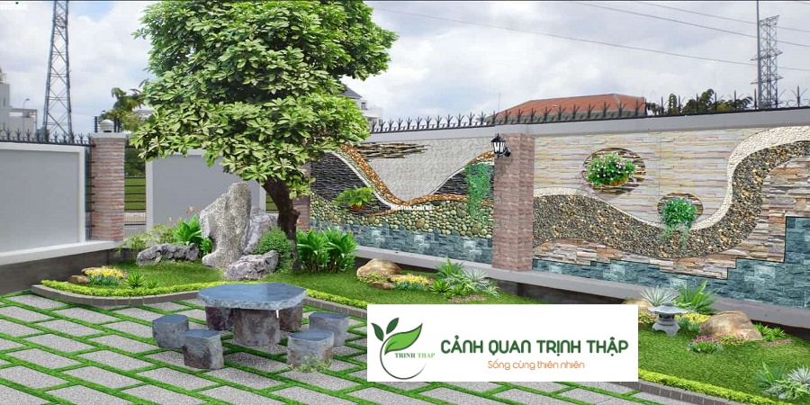Thi Công Tiểu Cảnh Sân Vườn Tại Hoàng Mai Hà Nội