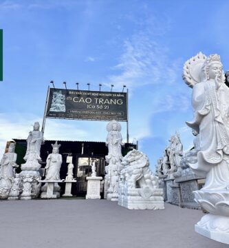 Tượng Quan Âm Tự Tại Bằng Đá TP.HCM