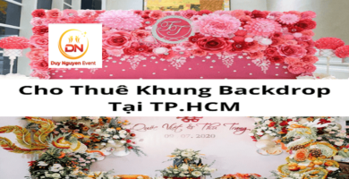 Cho Thuê Khung Backdrop Tphcm