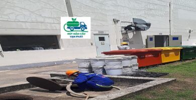 Hút hầm cầu tại kcn long sơn
