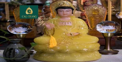 Tượng Quan Âm Bằng Đá Thạch Anh