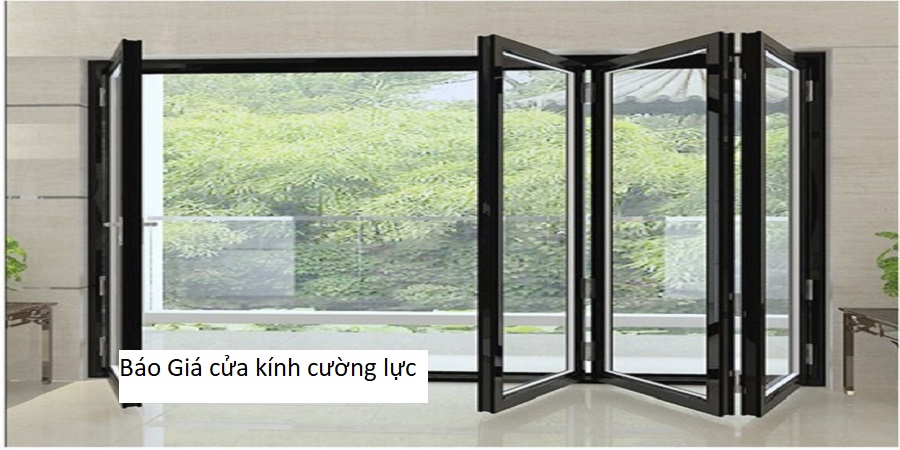 Báo giá cửa kính cường lực