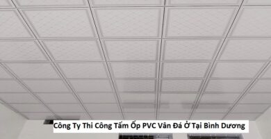 Công ty thi công tấm Ốp pvc vân Đá Ở tại bình dương