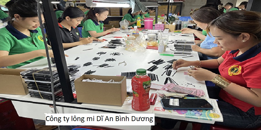 Công ty lông mi dĩ an bình dương