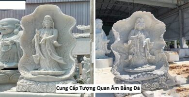 Cung cấp tượng quan Âm bằng Đá