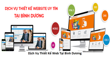 Dịch vụ thiết kế web tại bình dương