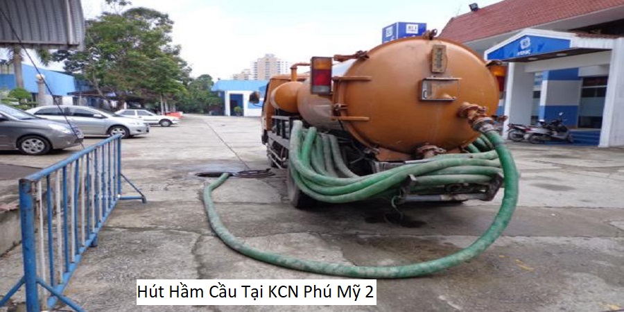 Hút hầm cầu tại kcn phú mỹ 2