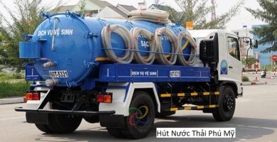 Hút nước thải phú mỹ