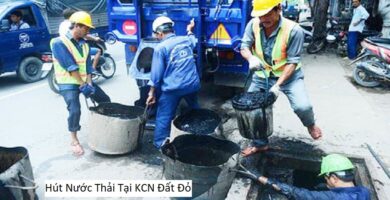 Hút nước thải tại kcn Đất Đỏ