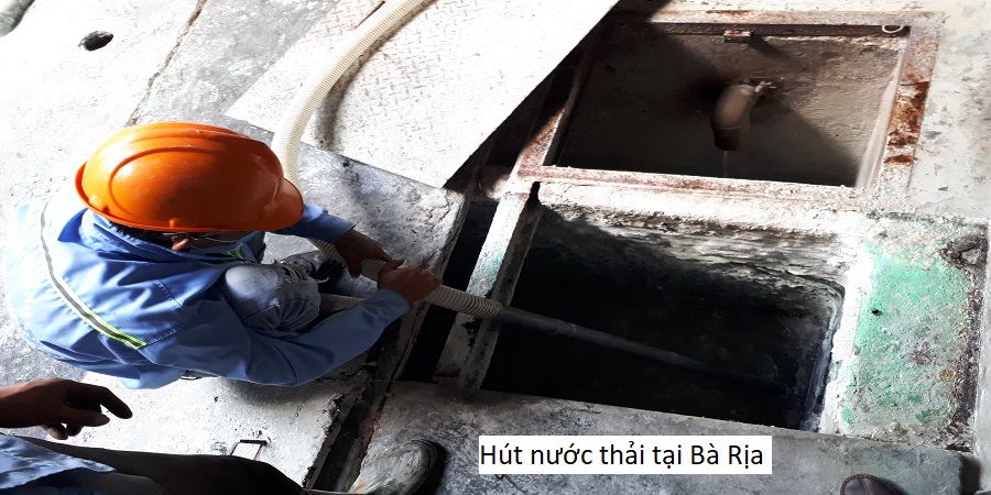 Hút nước thải tại bà rịa
