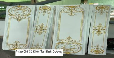 Phào Chỉ Cổ Điển Tại Bình Dương
