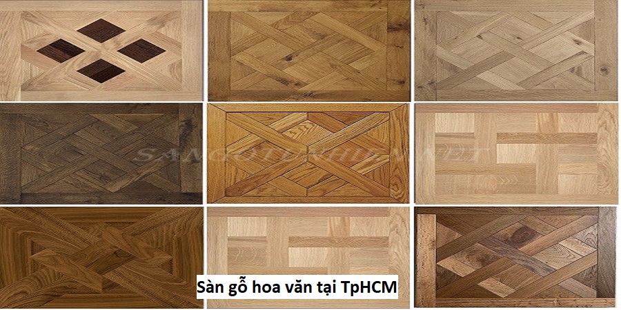 Sàn gỗ hoa văn tại tphcm
