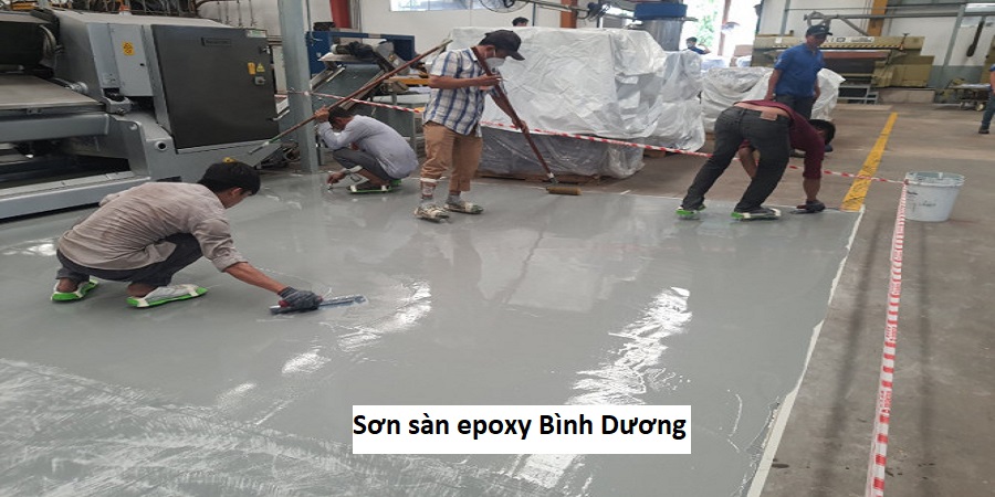 Sơn sàn epoxy bình dương