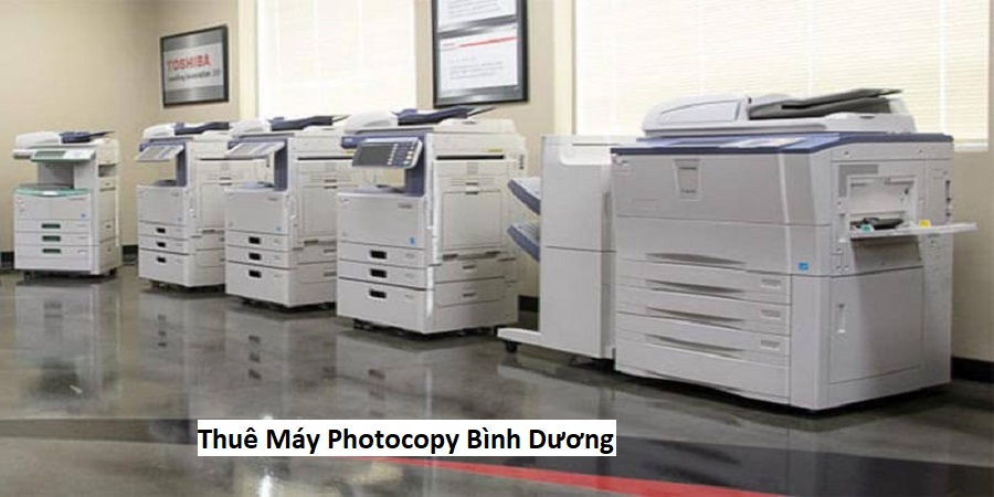 Thuê máy photocopy bình dương