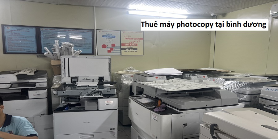 Thuê máy photocopy tại bình dương