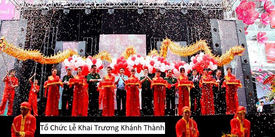 Tổ chức lễ khai trương khánh thành