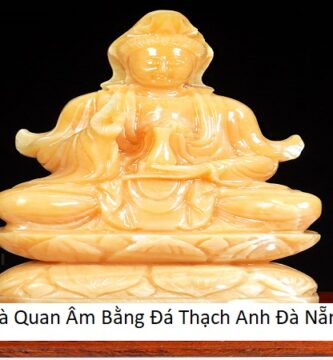 Tượng phật bà quan Âm bằng Đá thạch anh Đà nẵng