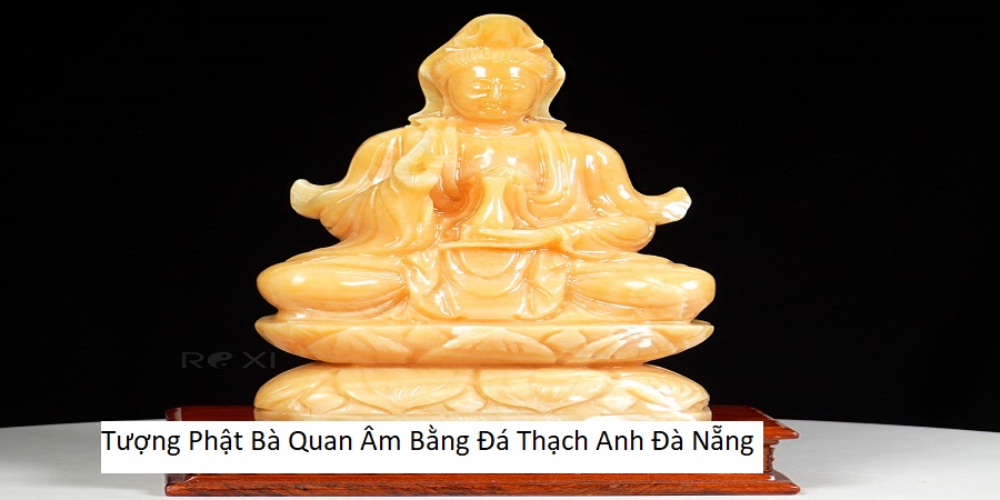 Tượng phật bà quan Âm bằng Đá thạch anh Đà nẵng