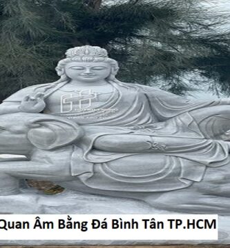 Tượng quan Âm bằng Đá bình tân tp.hcm