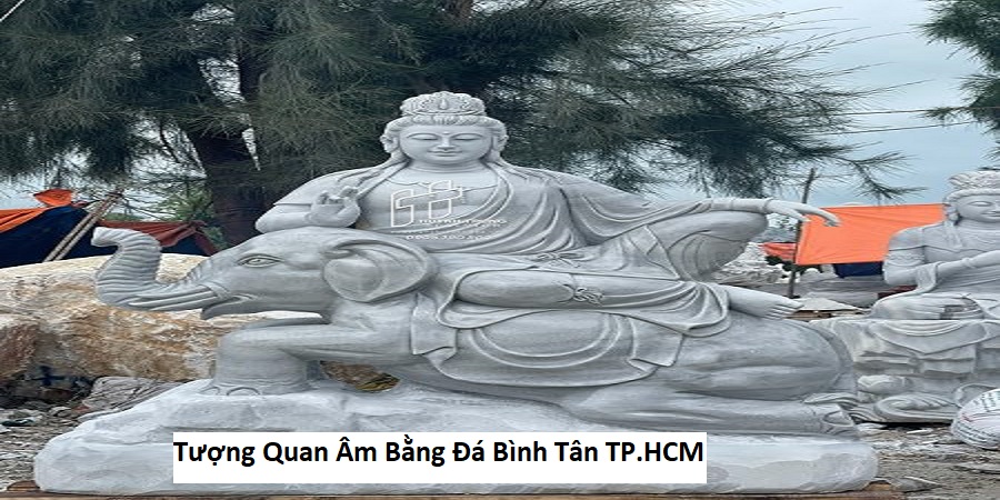 Tượng quan Âm bằng Đá bình tân tp.hcm