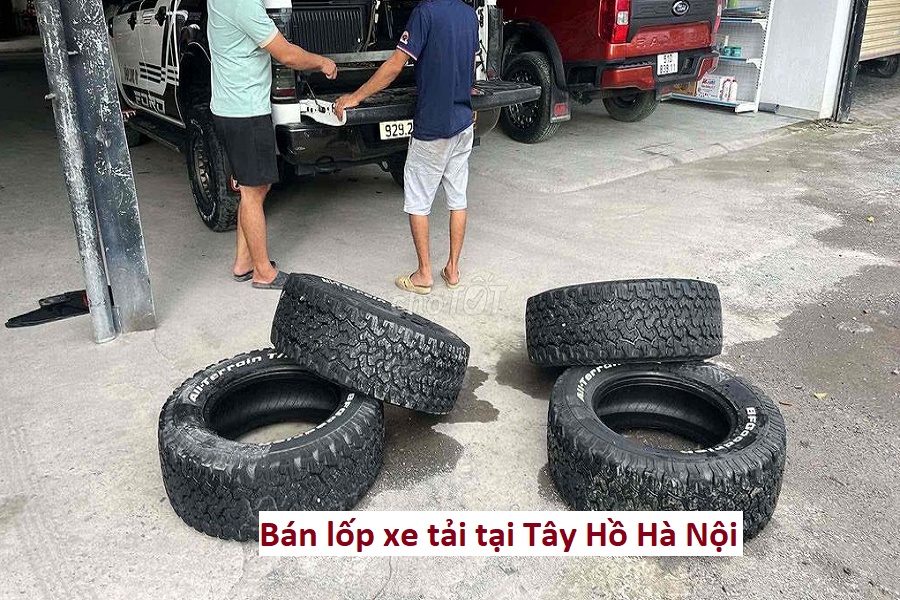 Bán lốp xe tải tại tây hồ hà nội 2