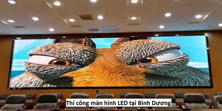 Thi công màn hình led tại bình dương