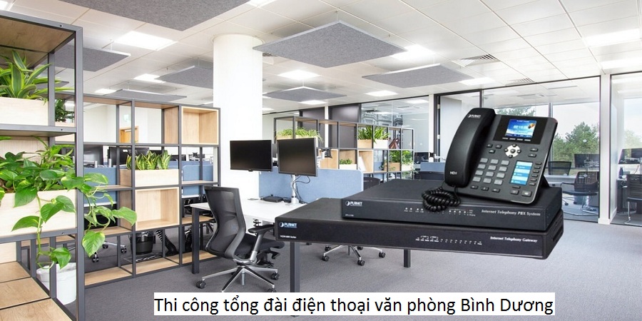 Thi công tổng đài điện thoại văn phòng bình dương
