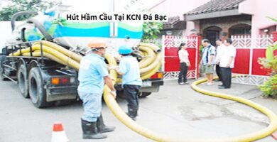Hút hầm cầu tại kcn Đá bạc