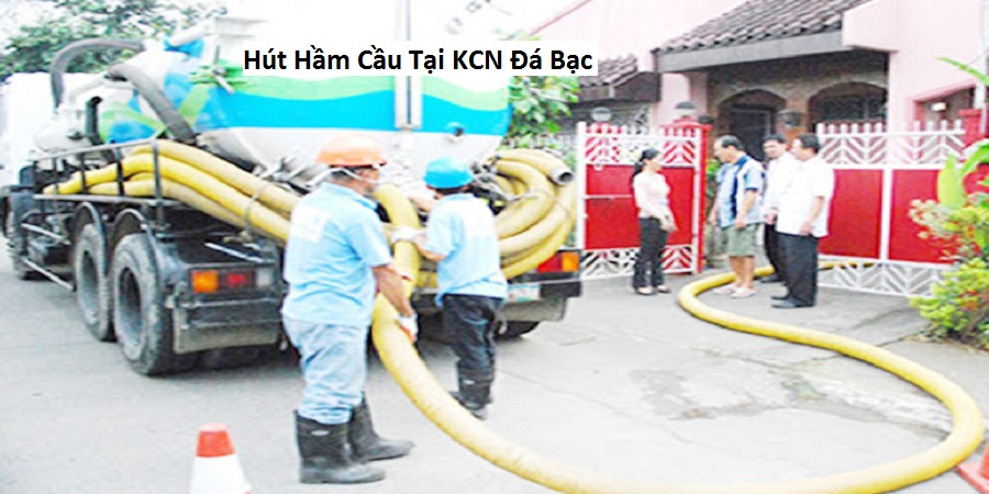 Hút hầm cầu tại kcn Đá bạc