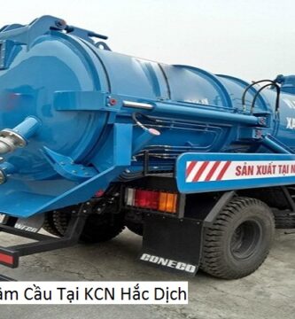 Hút hầm cầu tại kcn hắc dịch