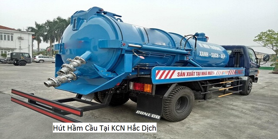 Hút hầm cầu tại kcn hắc dịch