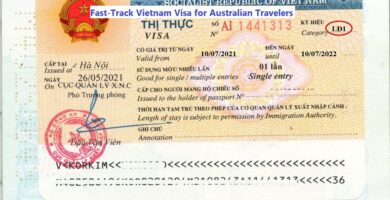 Fast track vietnam visa for australian travelers
