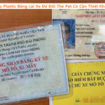 Tháo Ép plastic bằng lái xe Để Đổi thẻ pet có cần thiết không